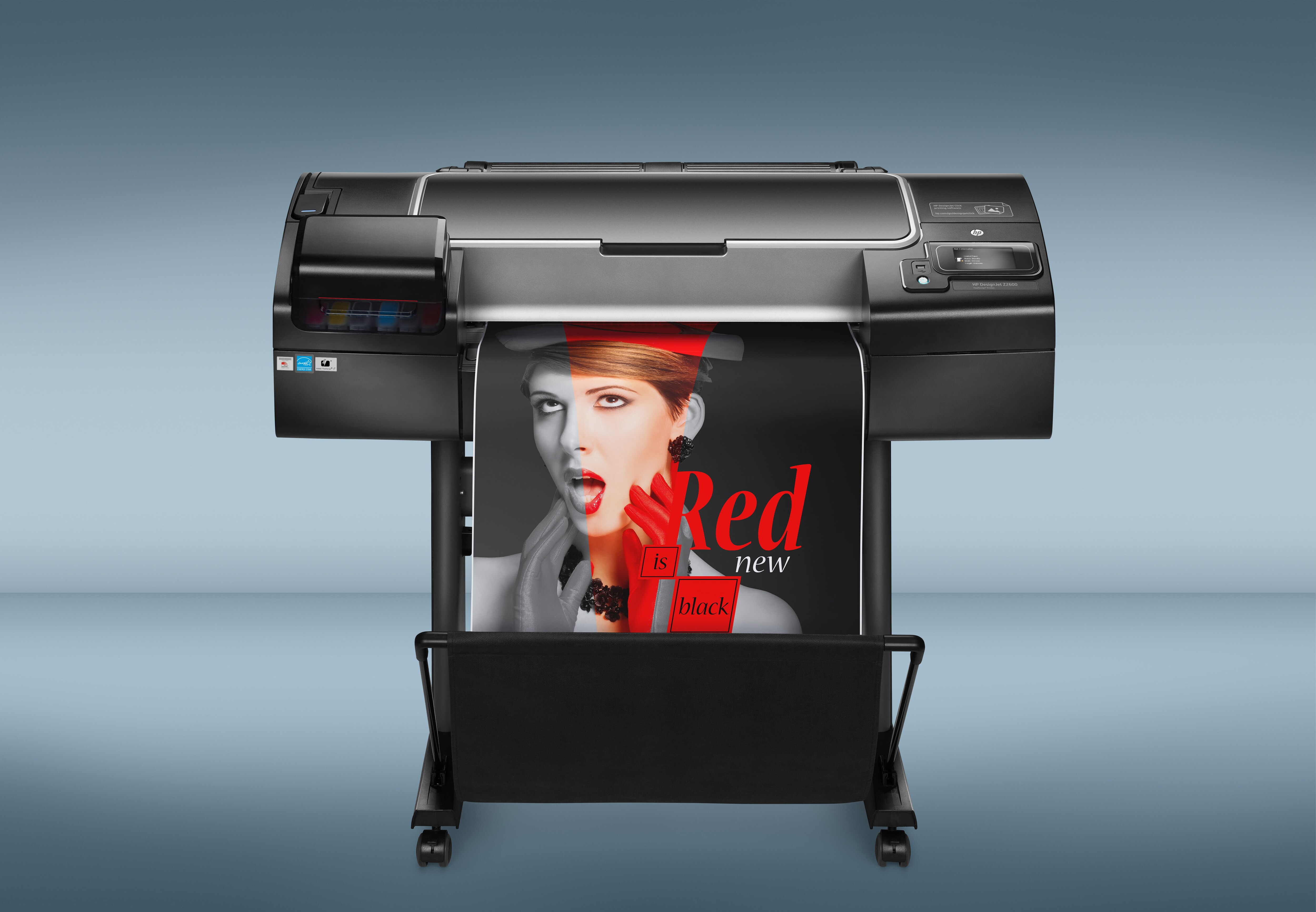 HP Designjet Z2600 24-in PostScript Großformatdrucker Thermal inkjet Farbe 2400 x 1200 DPI 610 x 1676 mm
