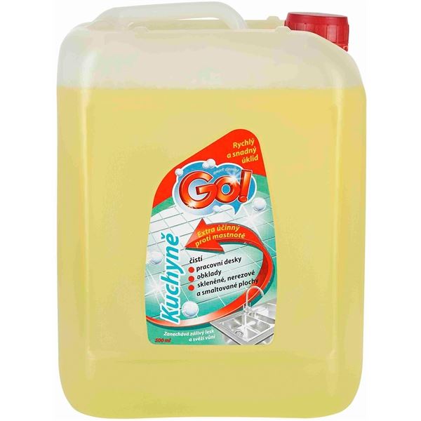 Čisticí prostředek na kuchyně GO! - 5 l