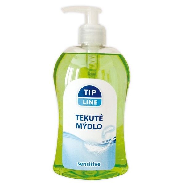 Tekuté mýdlo Tip Line - sensitive, 500 ml