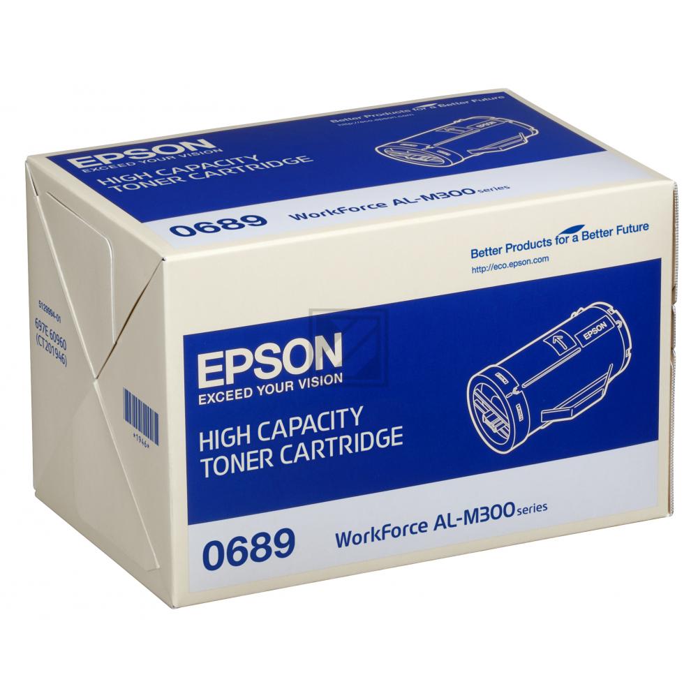 Original Epson C13S050689 / 0689 Toner schwarz