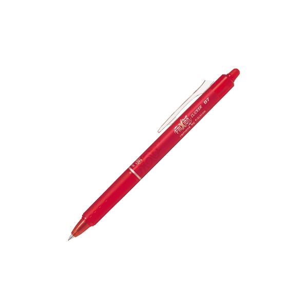 Gelový roller Pilot FriXion Clicker 07, červený