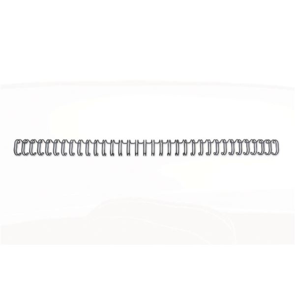 Drátěné hřbety GBC, Wire, 3:1,14,3 mm,černé,100 ks