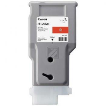 Original Canon 5309B001 / PFI-206R Tinte rot