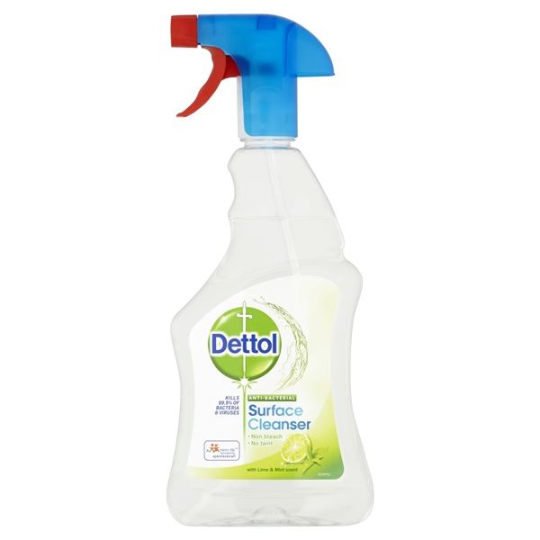 Čisticí sprej Dettol-limetka a máta, antib.,500ml