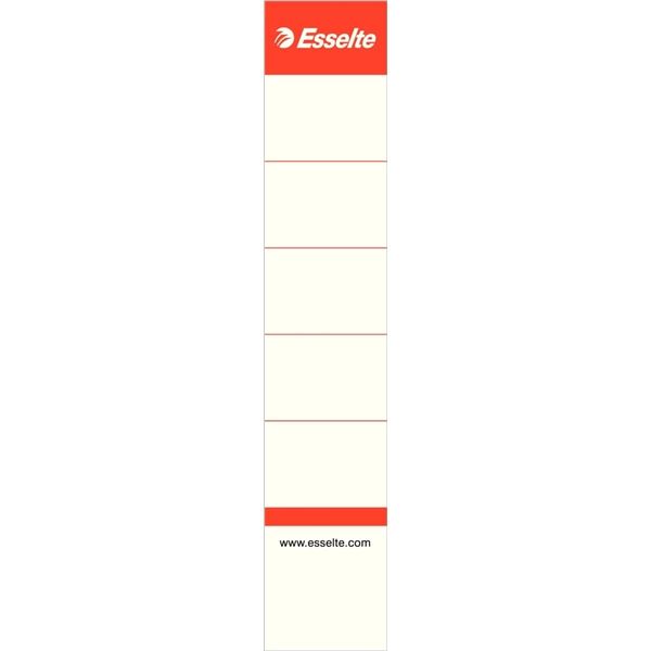 Zasouvací etikety pro pákové pořadače Esselte 5cm