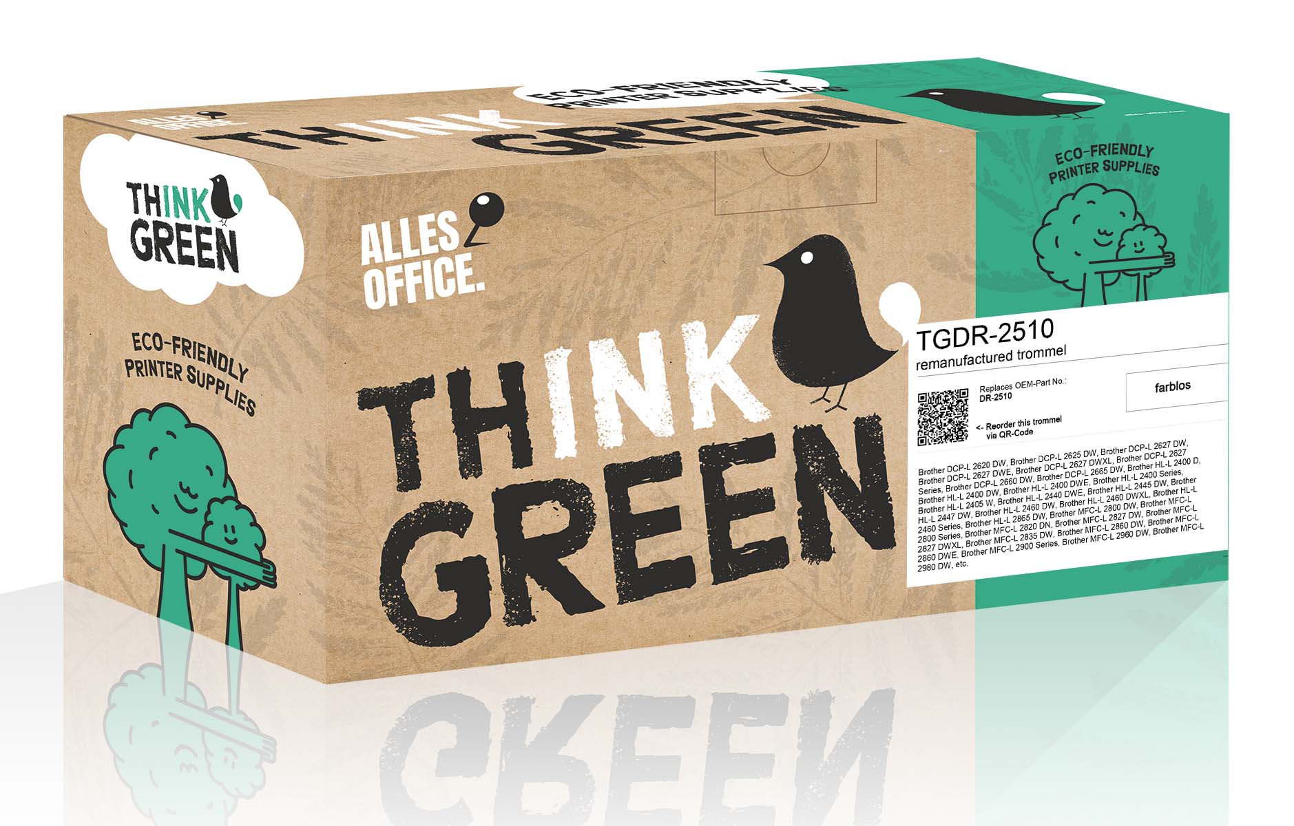 ThinkGreen replaces Brother DR-2510 farblos