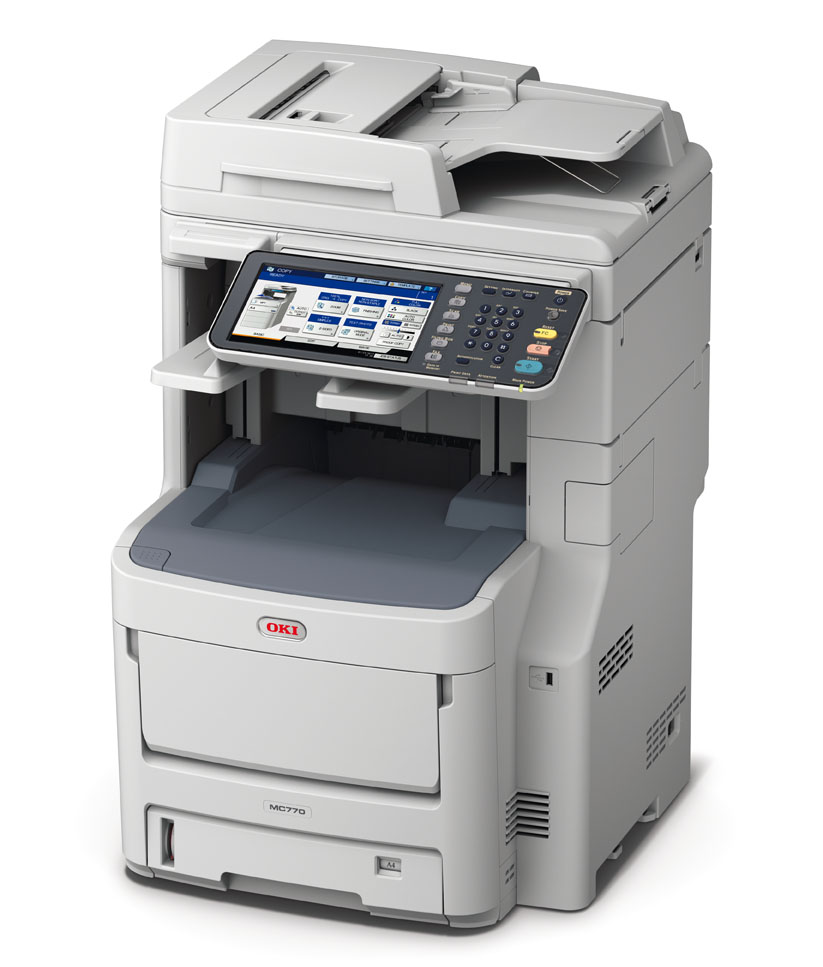 OKI MC770dnfax LED A4 1200 x 600 DPI 36 Seiten pro Minute