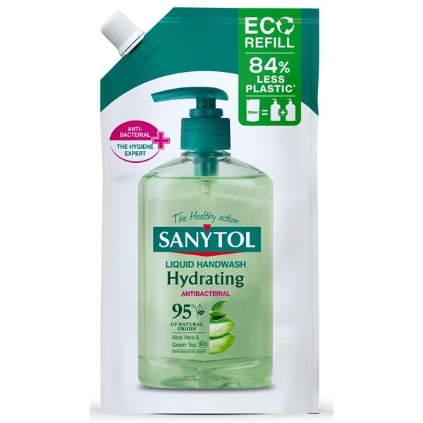 Náhradní náplň do mýdla Sanytol-hydratační, 500 ml