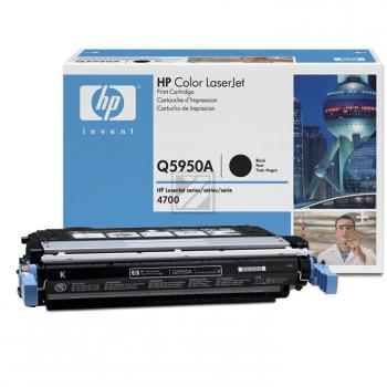 Original HP Q5950A / 643A Toner schwarz