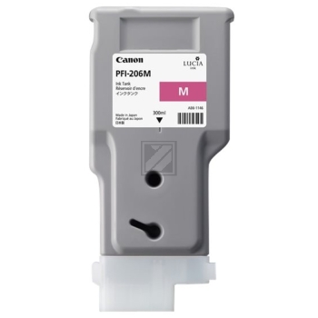 Original Canon 5305B001 / PFI-206M Tinte magenta