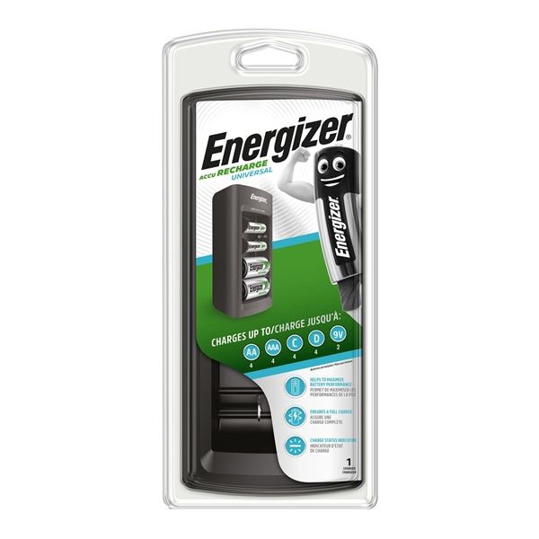 Univerzální nabíječka Energizer Multiformat-černá