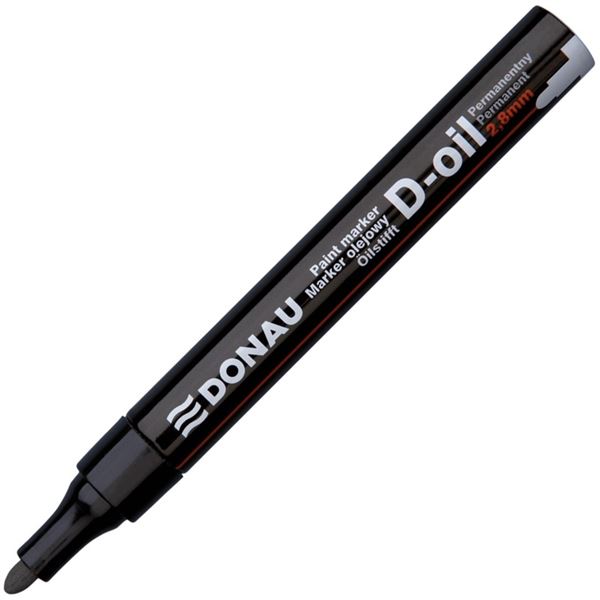 Lakový popisovač Donau, 2,8 mm, černý