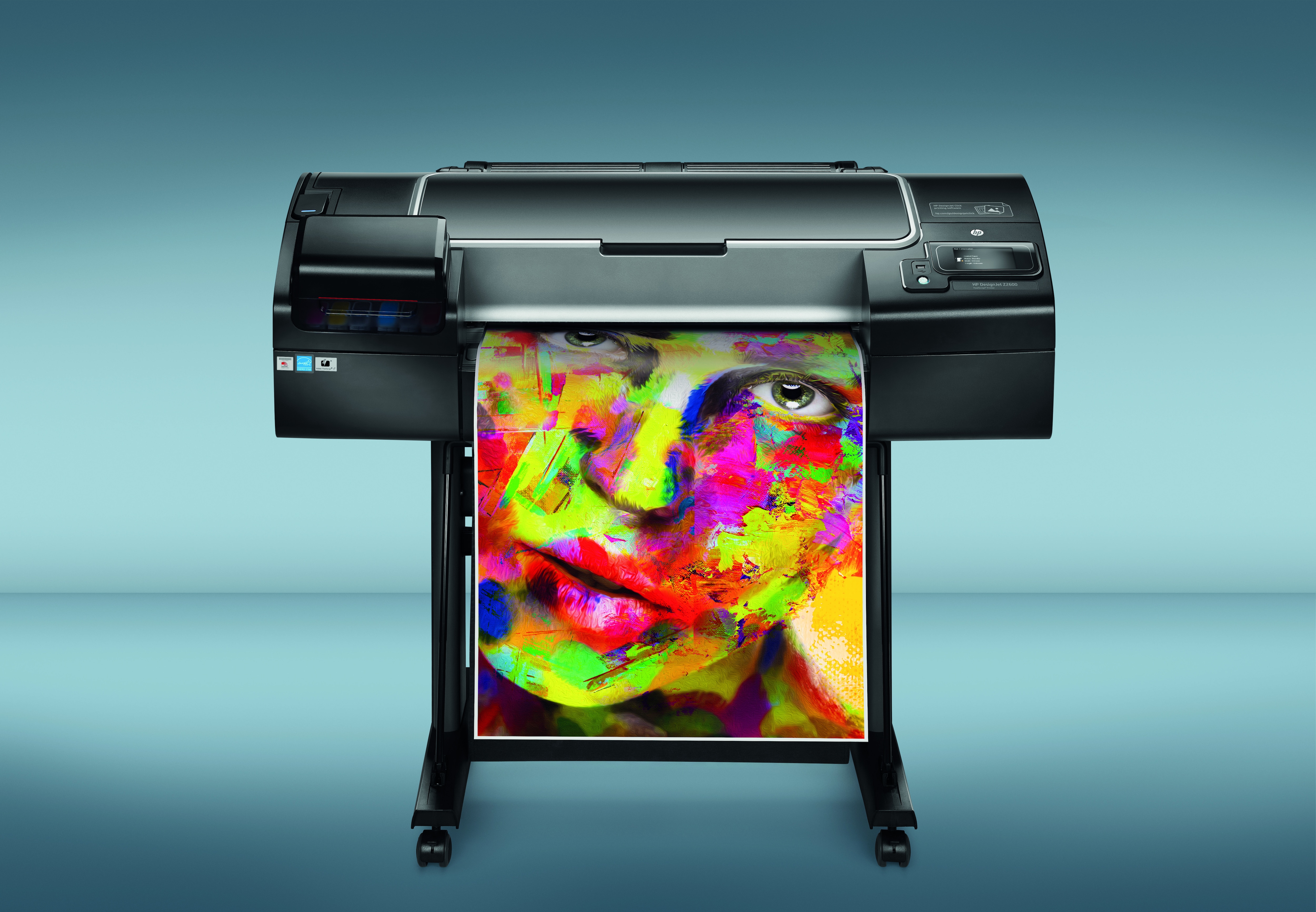HP Designjet Z2600 24-in PostScript Großformatdrucker Thermal inkjet Farbe 2400 x 1200 DPI 610 x 1676 mm