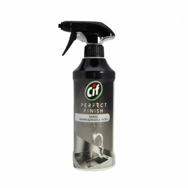 Čistící sprej Cif - nerez, 435 ml