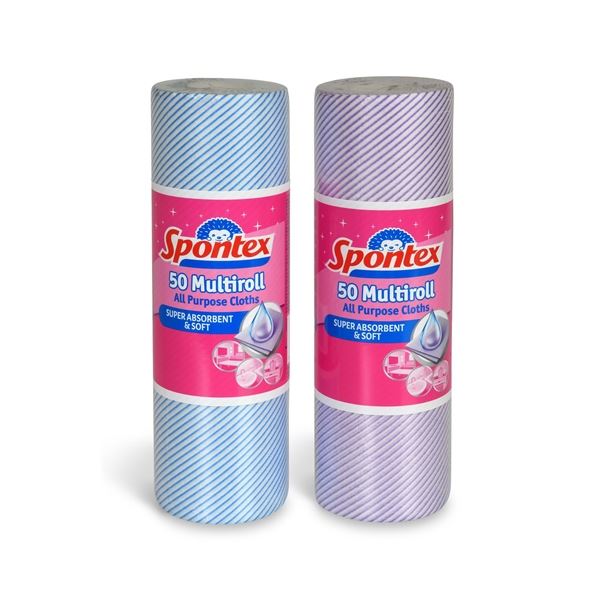 Mikroutěrka v roli Spontex Multiroll 50,25 x 40 cm