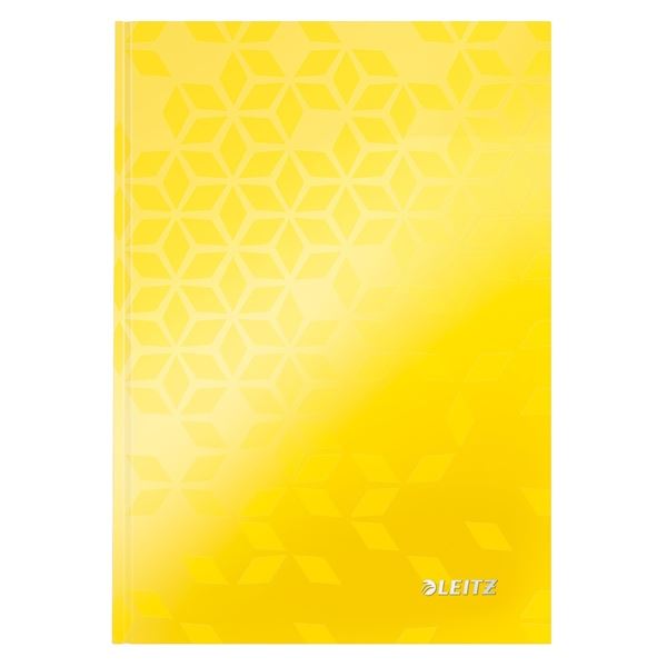 Zápisník Leitz WOW, A5, linkovaný, žlutý