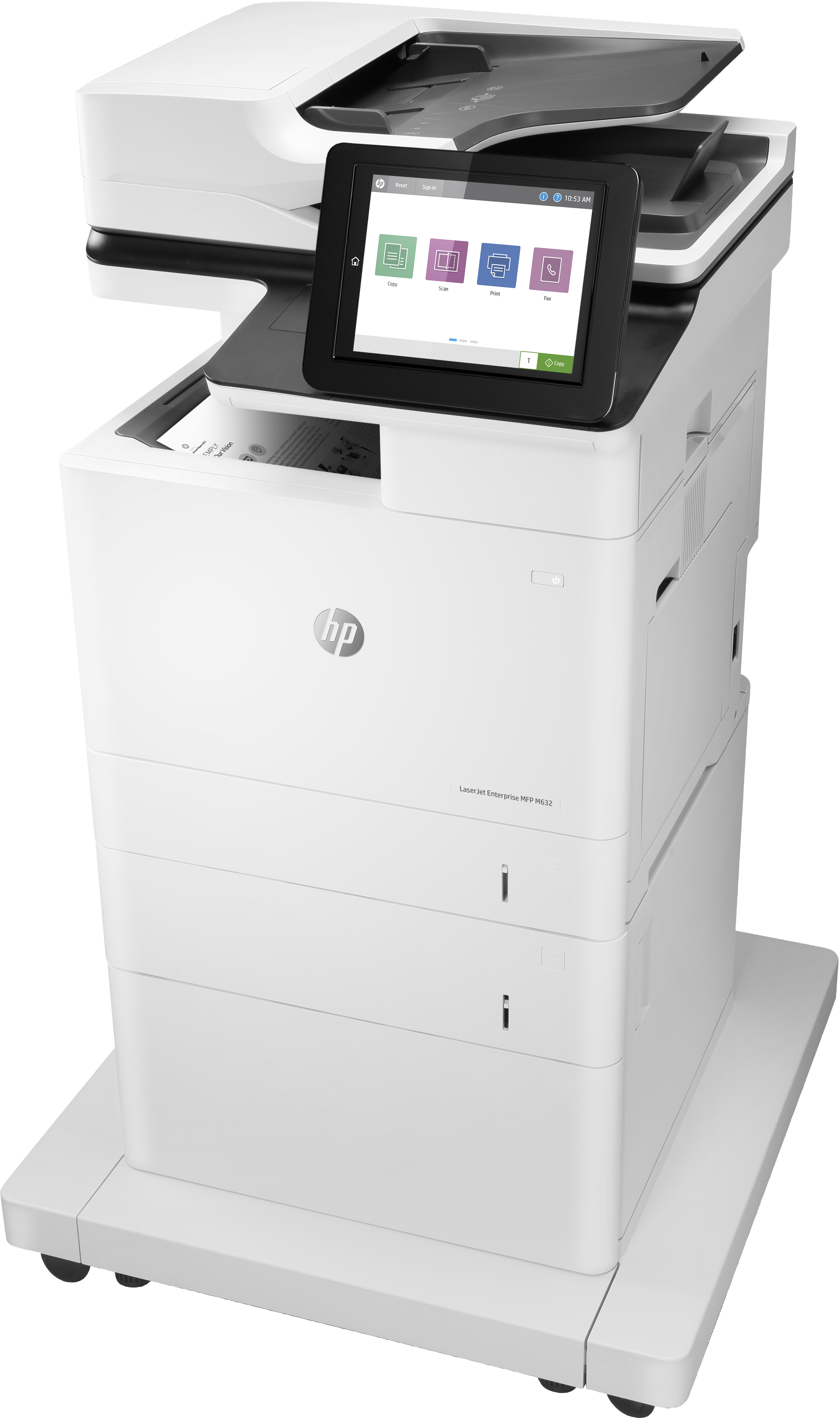 HP LaserJet Enterprise M632fht Laser A4 1200 x 1200 DPI 61 Seiten pro Minute