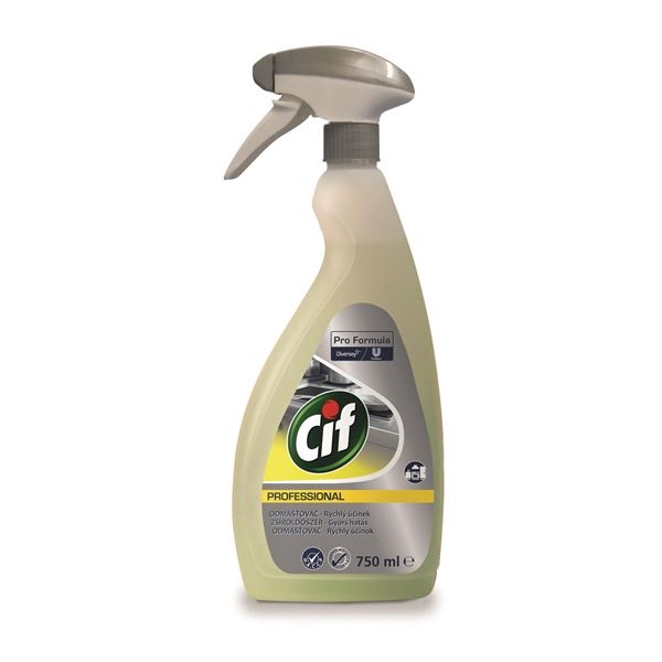 Čisticí prostředek Cif na odmaštění, 750 ml