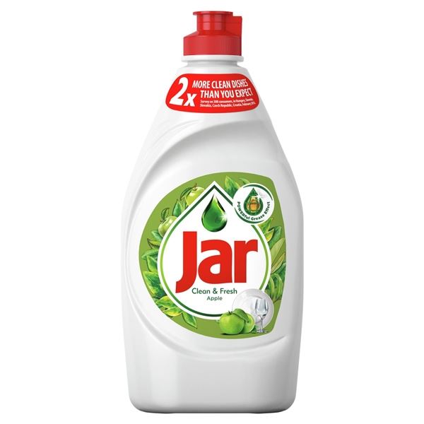 Prostředek na nádobí Jar - jablko, 450 ml