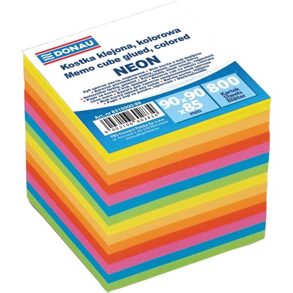 Špalíček Donau lepený,90x90x90 mm,700 l.,mix barev