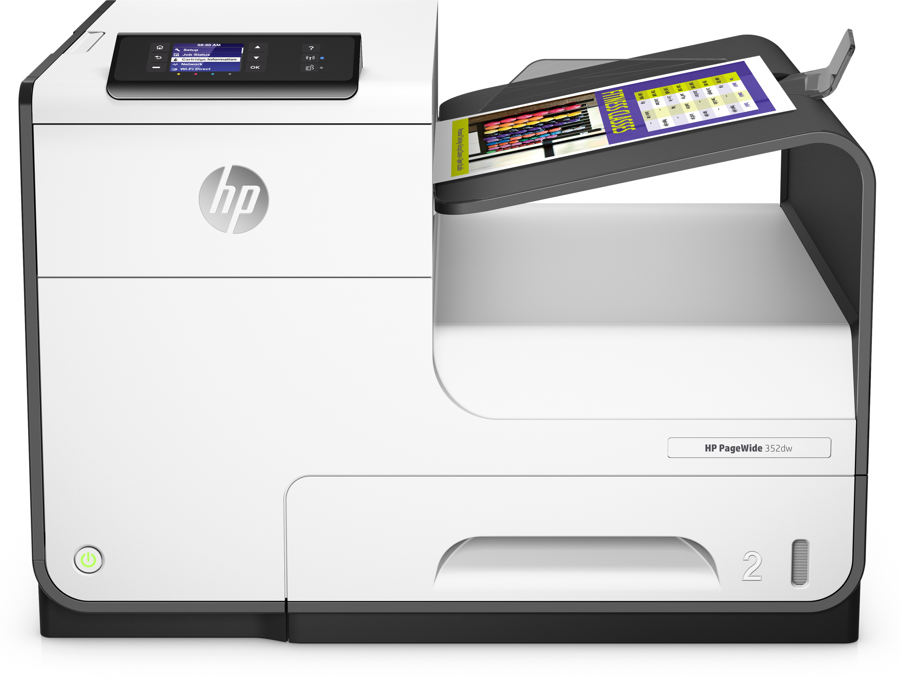 HP PageWide 352dw Tintenstrahldrucker Farbe 2400 x 1200 DPI A4 WLAN