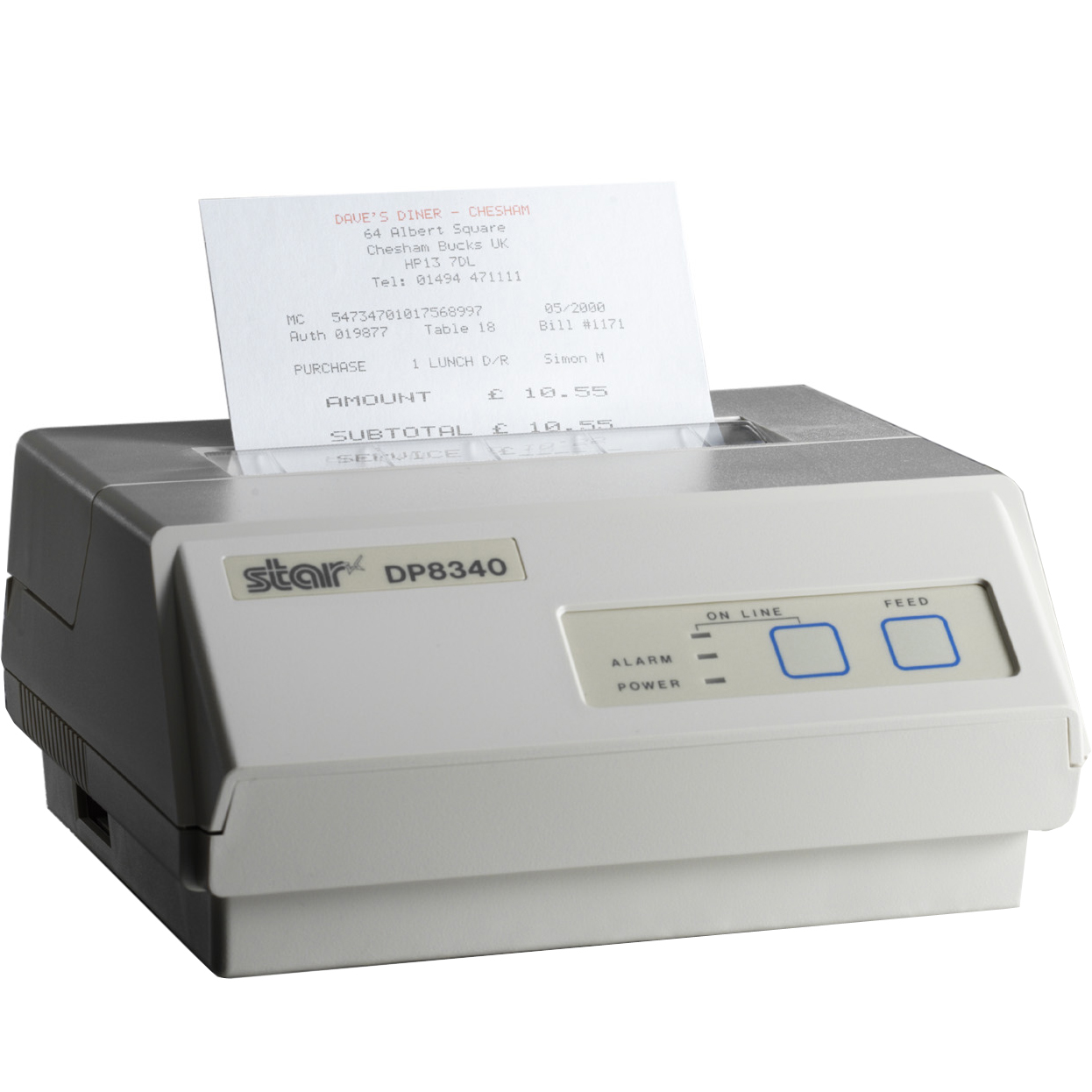 Star Micronics DP8340SC Nadeldrucker 406 x 203 DPI