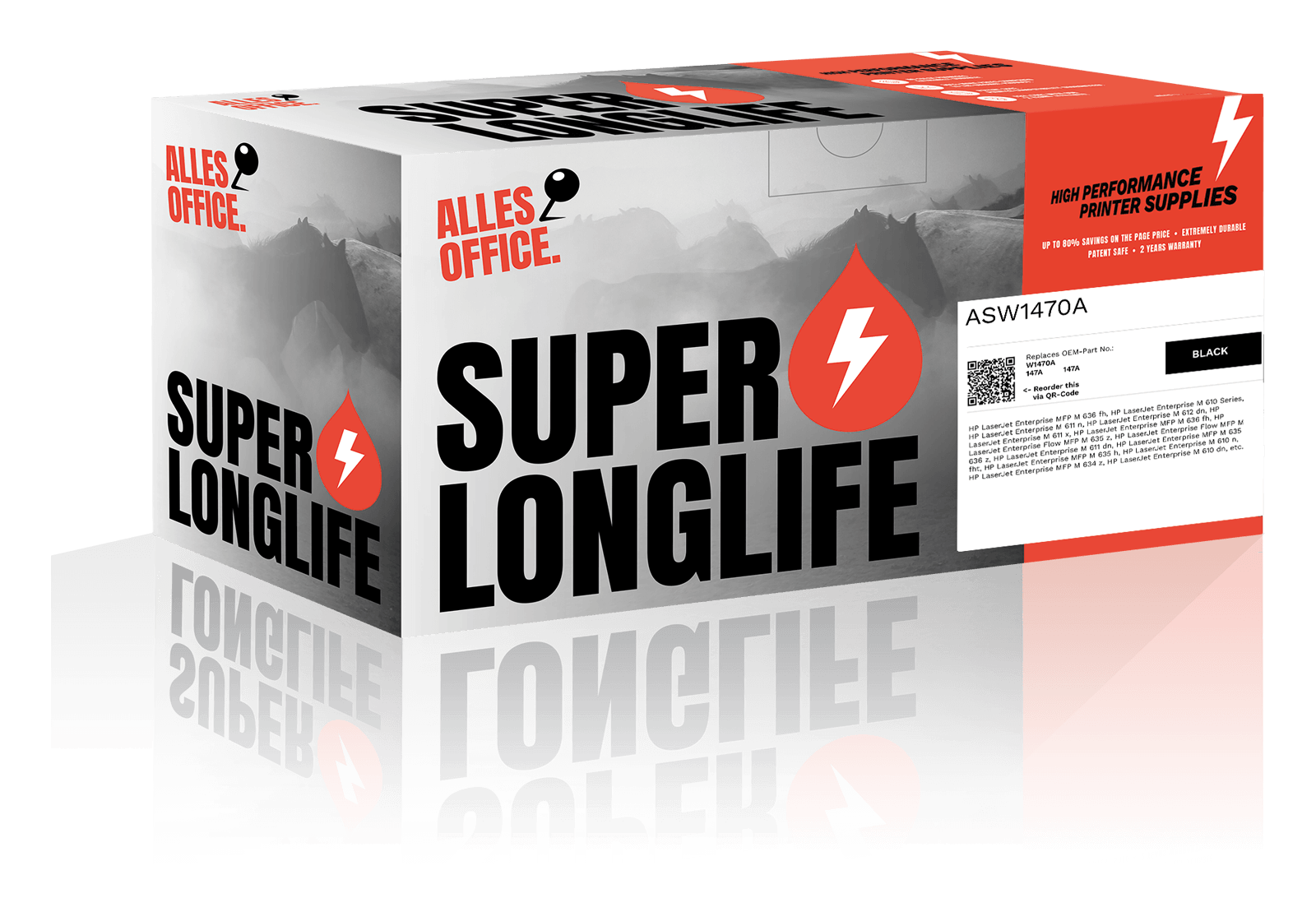 Superlonglife HP W1470A / 147A Toner černý