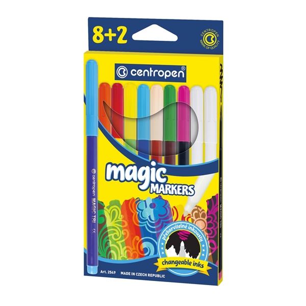 Fixy Centropen MAGIC 2549, sada 8 barev