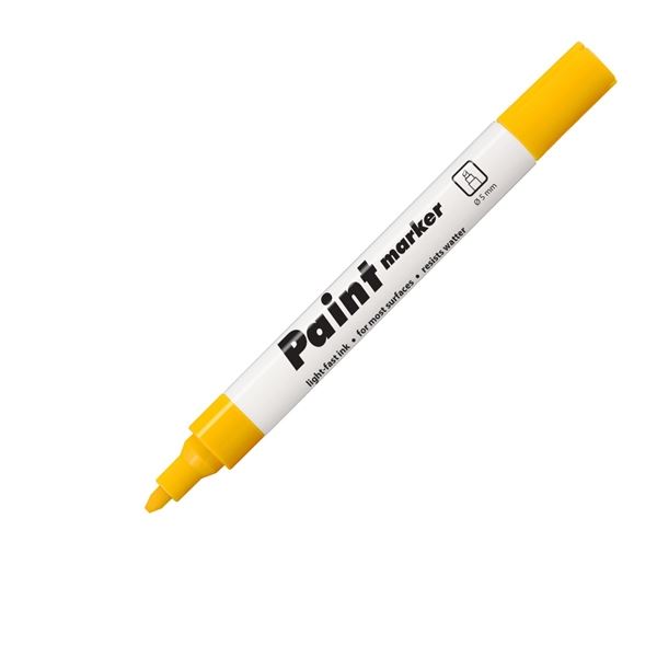 Lakový popisovač Centropen 9100, žlutý