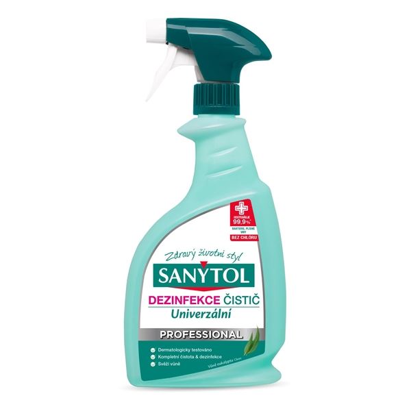 Dezinfekční prostř. Sanytol Professional-uni 750ml