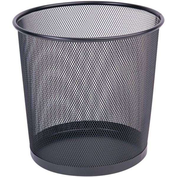 Drátěný koš Q-Connect, 12 l, černý