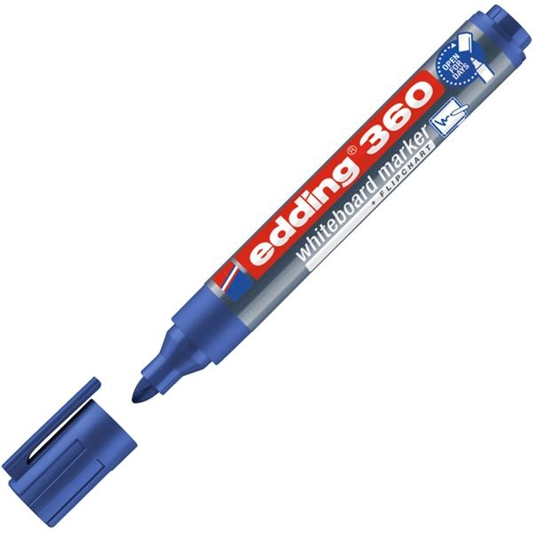 Popisovač na bílé tabule Edding 360, modrý