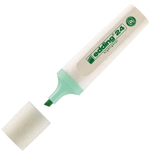 Zvýrazňovač Edding Ecoline 24, pastelově zelený