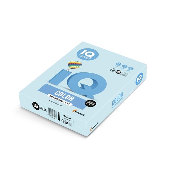 Barev.papír IQ A4-MB30,stř.mod.,80g/m2,500 listů