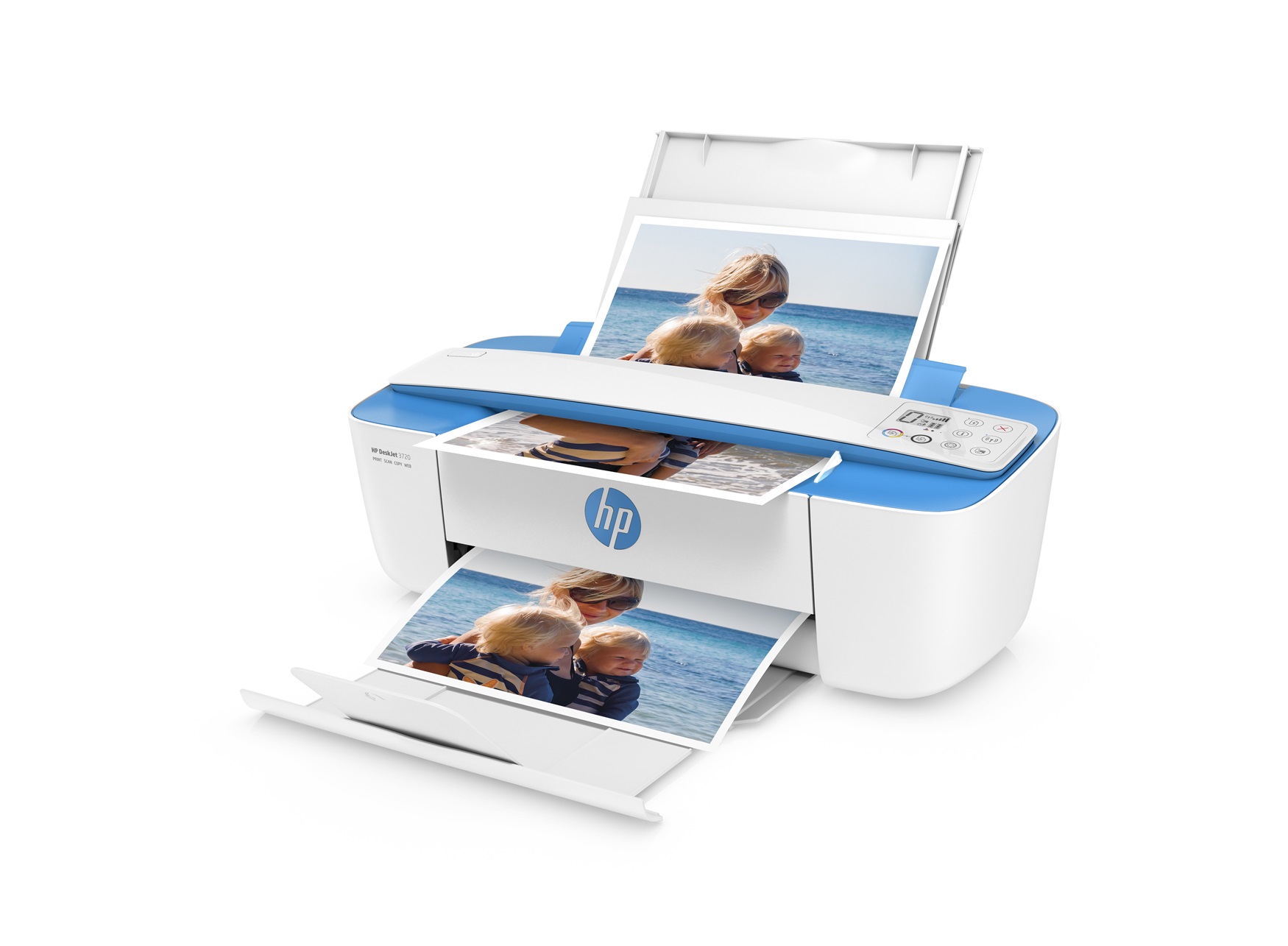 HP DeskJet 3720 Thermal Inkjet A4 4800 x 1200 DPI 8 Seiten pro Minute WLAN