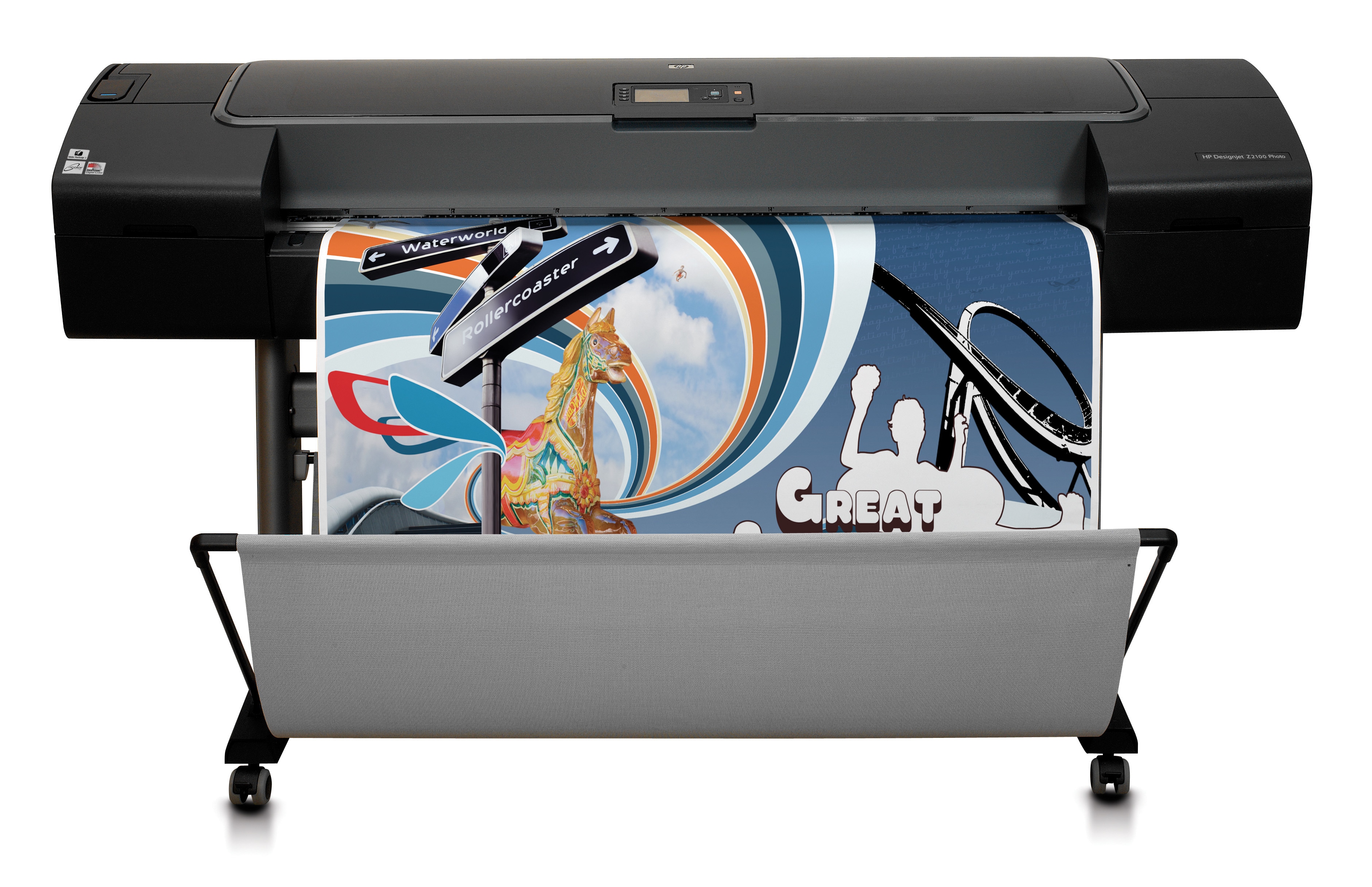 HP Designjet Z2100 Großformatdrucker Tintenstrahl Farbe 2400 x 1200 DPI Eingebauter Ethernet-Anschluss