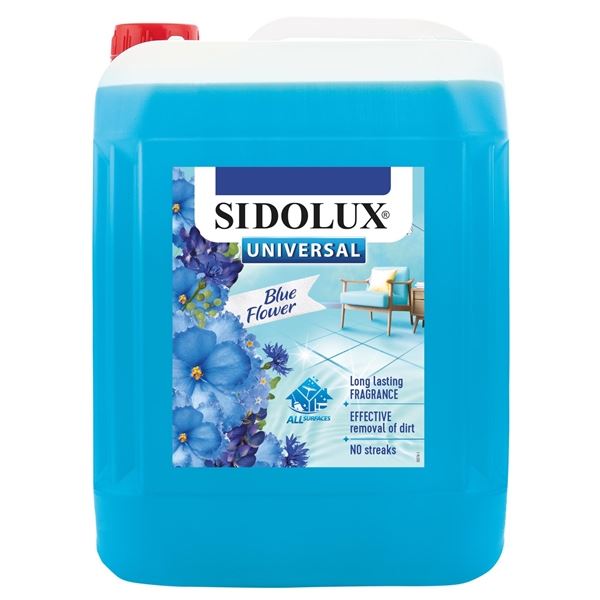 Čisticí prostř.na podlahy Sidolux-modré květy,5 l