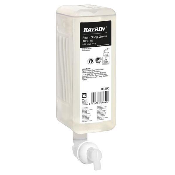 Pěnové mýdlo do dávkovače Katrin, 1000 ml