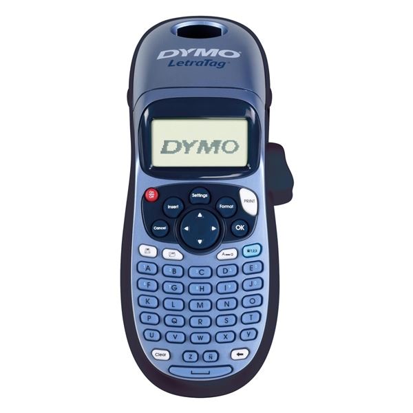 Štítkovač Dymo Letratag LT 100 H, modrý