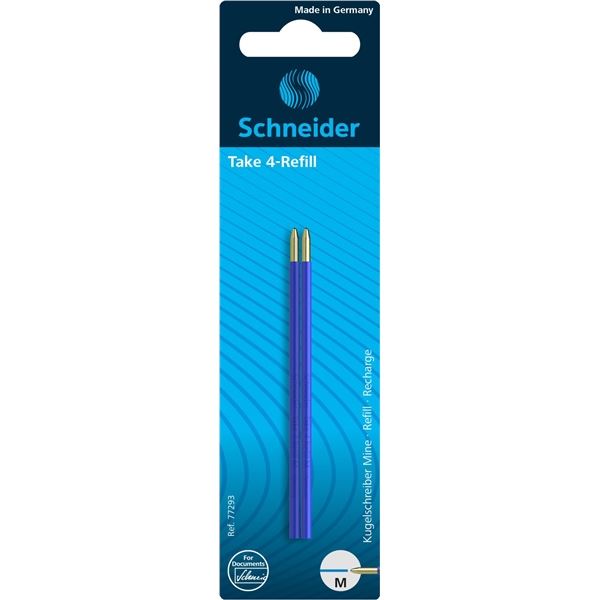Náhradní náplň Schneider TAKE4-REFILL, modrá