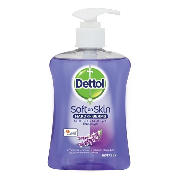 Tekuté mýdlo Dettol - levandule, 250 ml