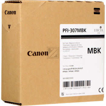Original Canon 9810B001 / PFI-307MBK Tinte schwarz matt