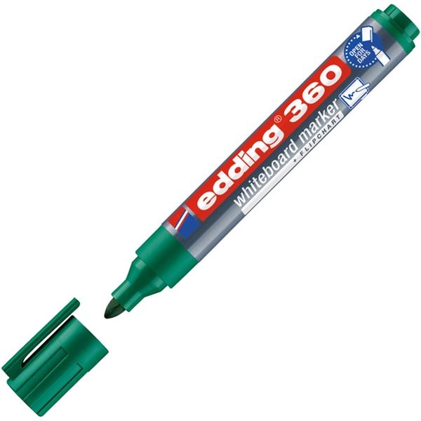 Popisovač na bílé tabule Edding 360, zelený