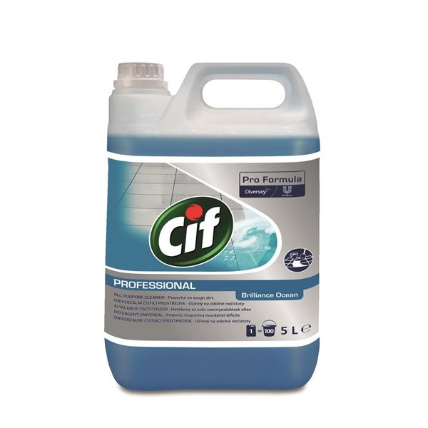 Čisticí prostředek Cif Brilliance ocean, 5 l