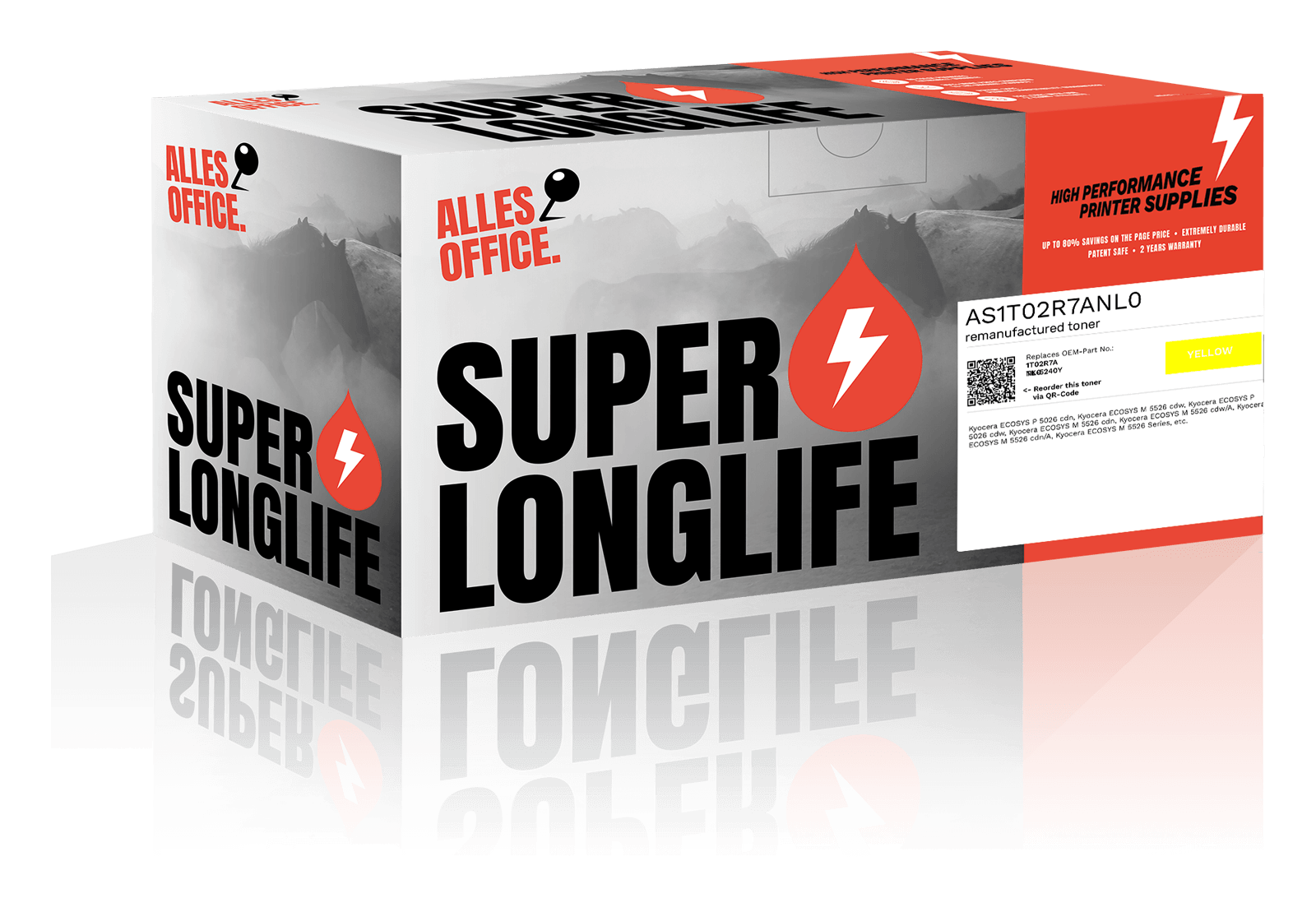 Superlonglife Kyocera 1T02R7ANL0 / TK-5240Y Toner žluť