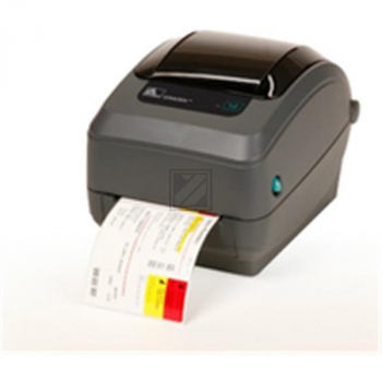 Zebra GX430t Etikettendrucker Wärmeübertragung 300 x 300 DPI 102 mm/sek Kabelgebunden ZEBRA GX430T ETIKETTENDRUCKER 203DPI GX43-102420-000 102mm/s 104mm Breite USB