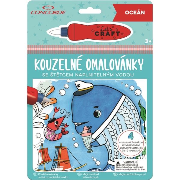 Kouzelné omalovánky Concorde,Oceán