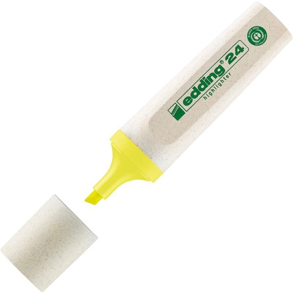 Zvýrazňovač Edding Ecoline 24, žlutý