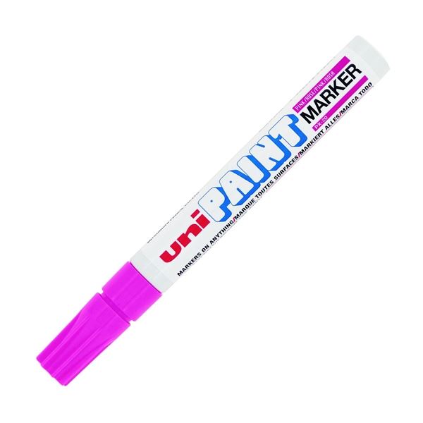 Lakový popisovač UNI PX-20, růžový