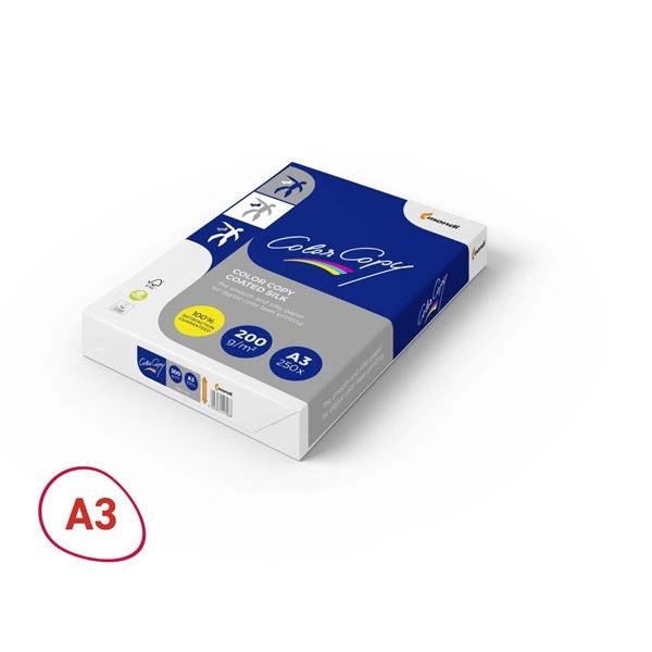 Spec.papír Color Copy Coated-A3,200g/m2,mat.,250ks